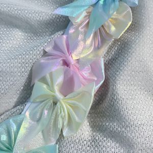 Beautiful Shimmer Bow Clips