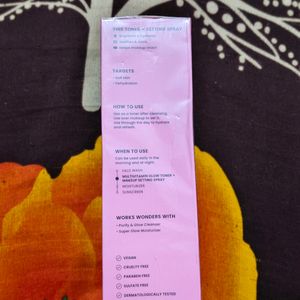 Foxtale Multivitamin Glow Toner + Makeup Fixer