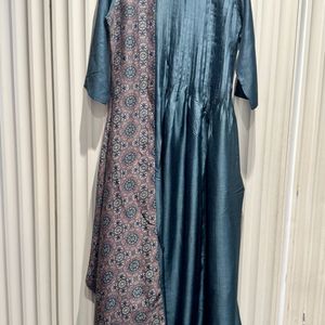 Designer Teal Green Kurta