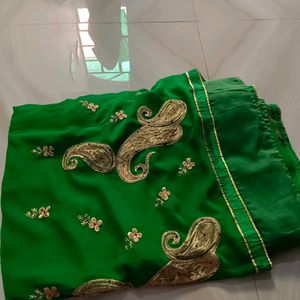 Green Savan Saree