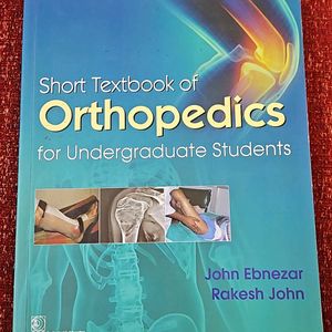 Textbook Of Orthopaedics For UG