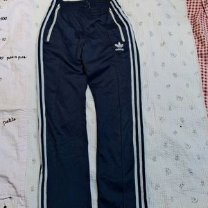 ADIDAS ORIGINAL NAVY STRIPED TRACK PANT