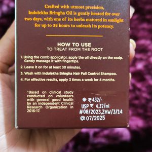 Indulekha Bringha Hair Oil