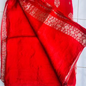 Mashru Banarasi Silk Saree