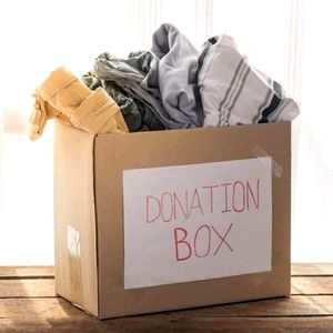 Men's Clothe Donation Box 🎁