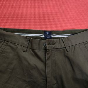 Ruggers Olive Colour Women's Trouser