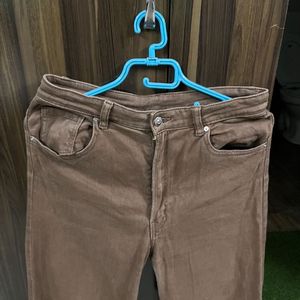 New H&m Wide High Waist Jeans