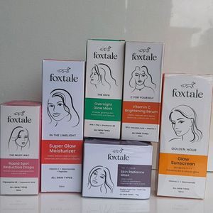 Foxtale Combo Of 6 Sunscreen, Mask, Moisturizer,..