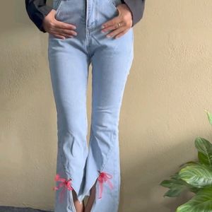 Flared High Waist Jeans🎀