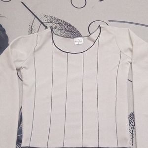 Straight Line Crop Top