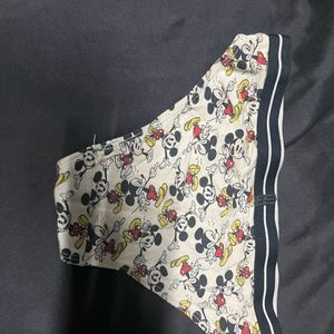 Used Printed Women  Bikini Panty