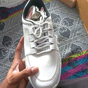 Men White Sneker 7uk