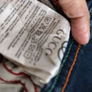 Original Gucci Unisex Jeans