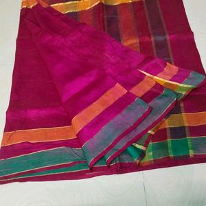 Cotton Silk Uppada Pattu Saree