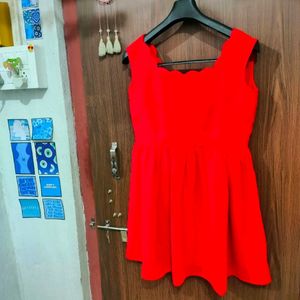 Red Roving Mode Mini Dress