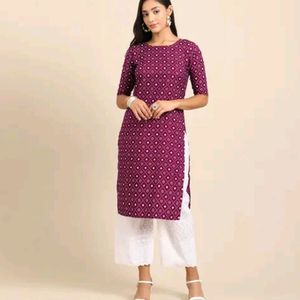 DARK PINK Long Kurti 👚