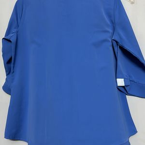 Blue Formal Top