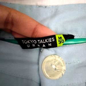 ♥♥Tokyo  Talkies Regular Fit Woman Blue Trouser ♥♥