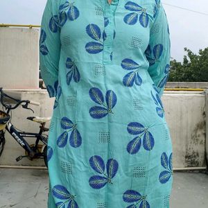 Sale !! Blue Long Kurta