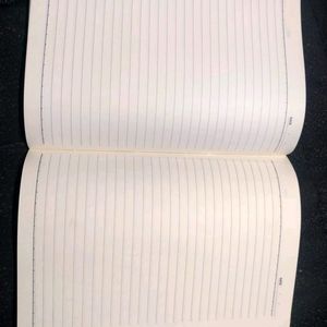 Combo Of 2  New  Notebook White Page Paper Qualiti