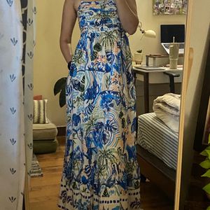 LOV Floral Vacation Maxi Dress