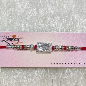 Silver Rakhi