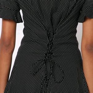 Pretty black  polka dot dress