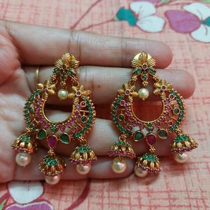 Most Trending Multijhumka Hanging Earring. New