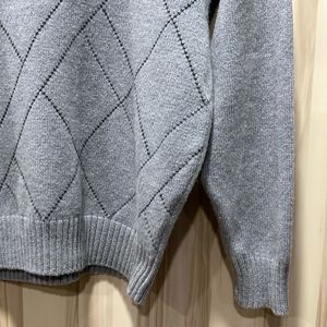 Crocodile High Neck Sweater