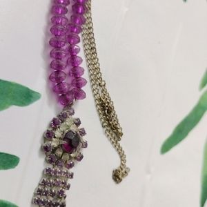 Beautiful Purple Violet Chain (Necklace)