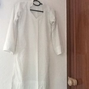 Cotton Chikankari Kurta