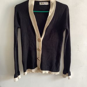 Black Vintage Cardigan