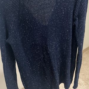 Dark blue Knitted sweater