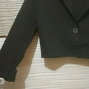 Crop Blazer For Girls