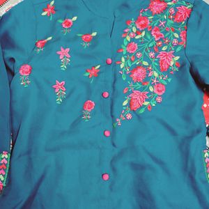 Shristi Kurta Wit Embroidery