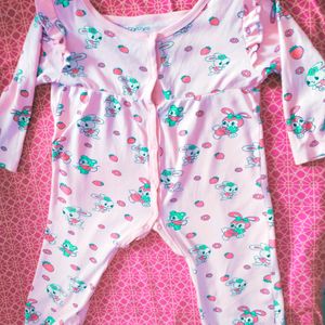 Graphic Print Romper ( Sleepsuit)