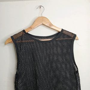 Black Casual Top (Girl' s)