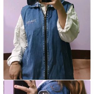 Korean Denim Hood