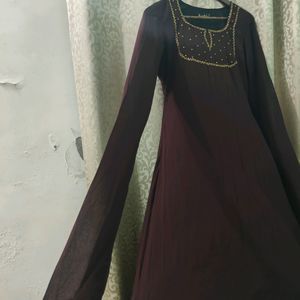 Long Chuddi Sleeves Kurti