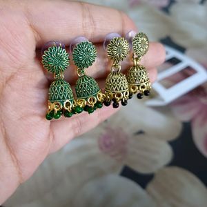 Jhumkis - Set Of 2