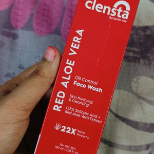 Clensta Red Aloe Vera Face Wash