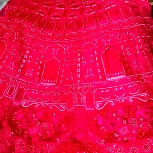 Rani Magenta Colour Bridal Lehnga