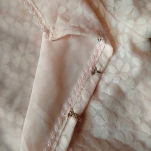 Size 32 Bust , I Got From Local Market Light Pink Shade Shirt Top