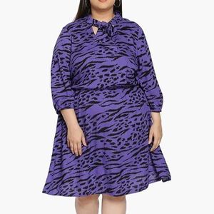 Plus Size Animal Print 4XL