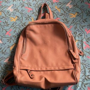 Dressberry Medium Sized Tan Backpack