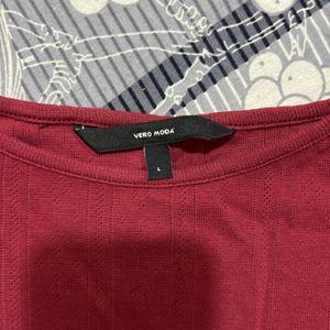 Maroon Veromoda Top