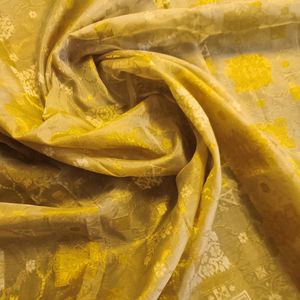 100% Pure Kadhua Banarasi Silk Kora