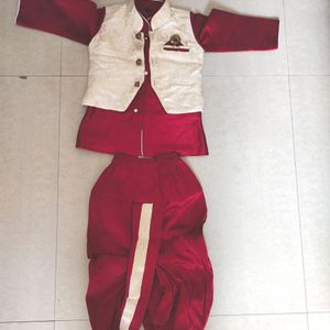 Kids Dhoti Kurta Set