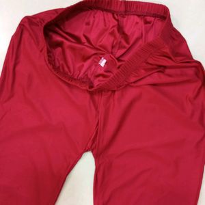 Shimmer Dark Red Legging