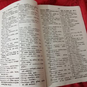 Bilingual (English + Hindi ) Dictionary